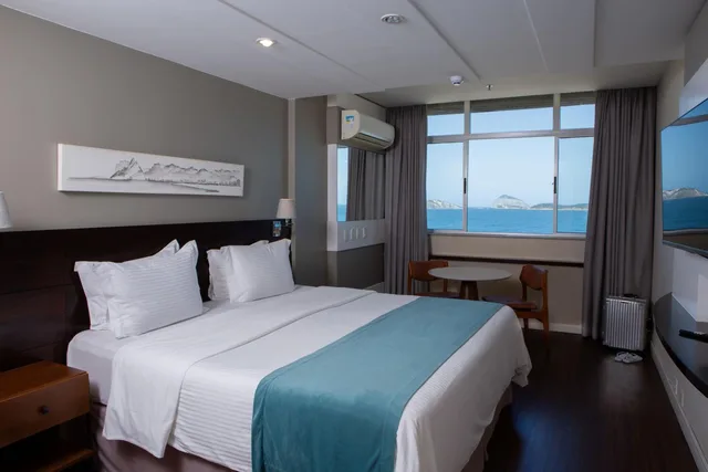 غرفة ديلوكس بإطلالة على البحر، Sol Ipanema Hotel 1/1