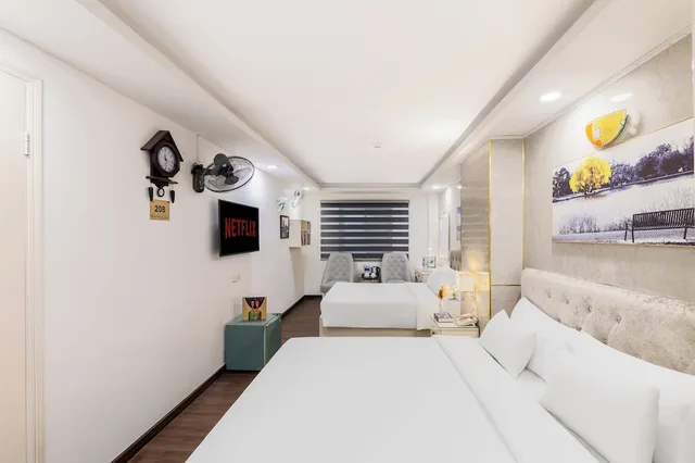 غرفة عائلية بسرير كوين، A25 Hotel 274 de Tham 6/8