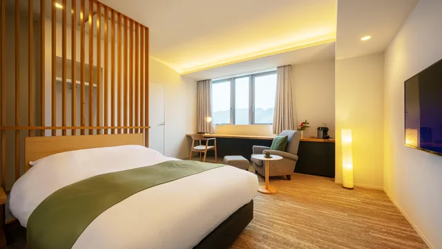 Semi Room, Standard, Semi Double Bed, Mountain View, Working Area، Hotel Yutoria Fujisato 1/1