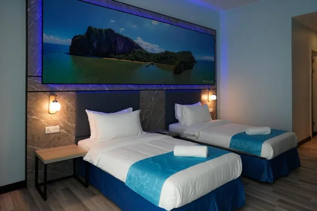 Super, Ocean, Twin Beds, Hotel 17 2/3