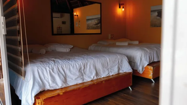 كابينة عائلية بسريرين كينج بإطلالة على الحديقة، Palm Valley Cabins 1/2