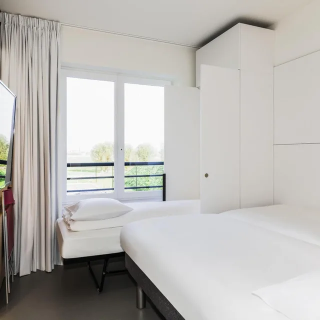 غرفة قياسية بسرير فردي وثلاثة أسرّة، Ibis Budget Knokke 5/10