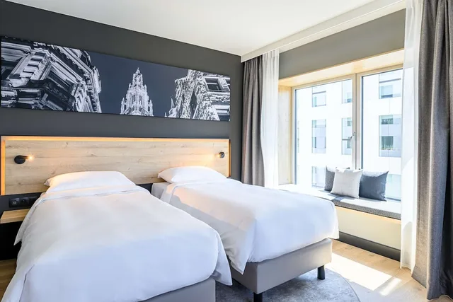 غرفة سوبيريور بسريرين منفصلين، Park Inn by Radisson Antwerp Berchem 3/4