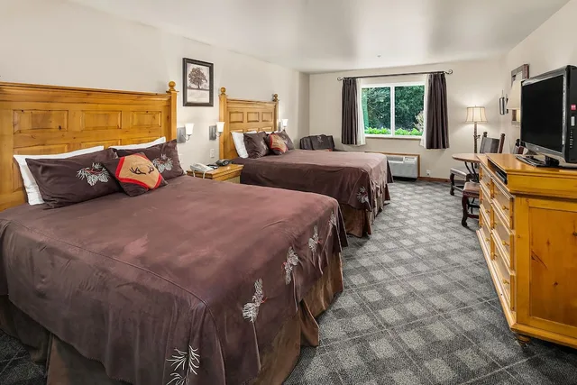 غرفة بسريرين كوين في الطابق الأرضي، Bavarian Lodge 1/1