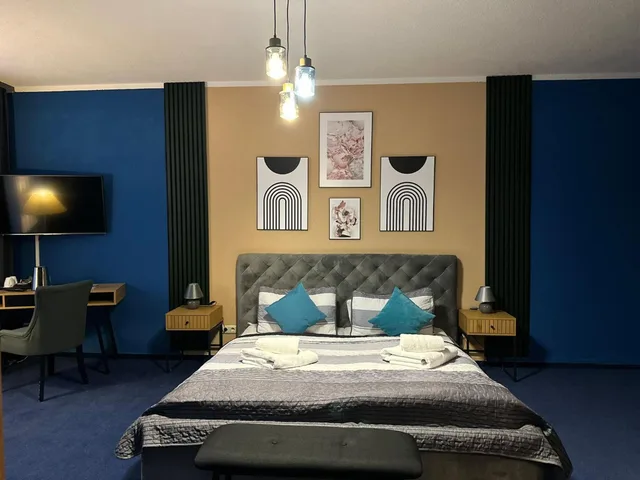 جناح مع أريكة، Parkhotel Waldschlösschen 1/1