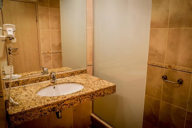 غرفة بسرير مزدوج أو سريرين منفصلين بإطلالة على البحر، Hotel Gergana All Inclusive 7/10