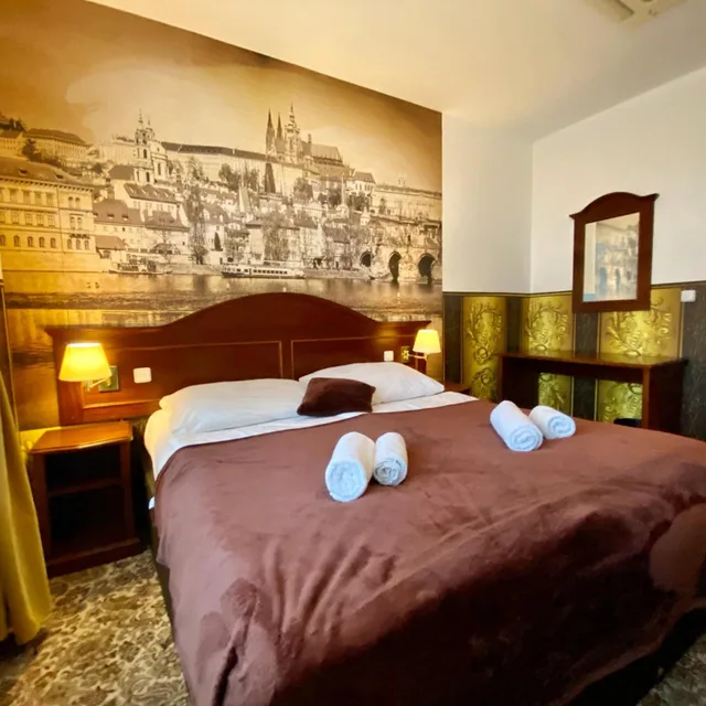 غرفة ديلوكس بسرير مزدوج، Hotel Liliova Prague Old Town 8/10