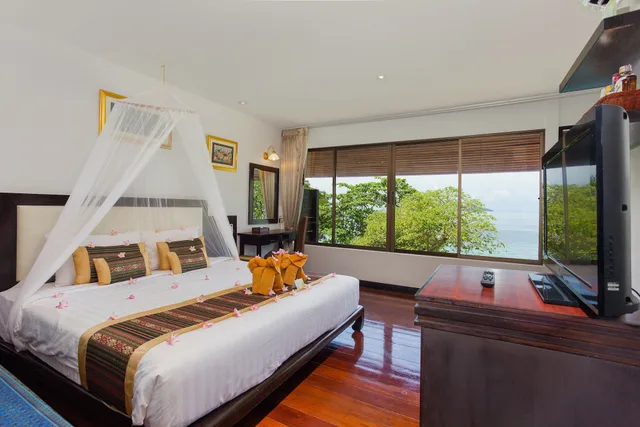 كوخ ديلوكس بسرير مزدوج، Phi Phi Natural Resort 1/2