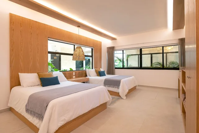 غرفة قياسية بسريرين كوين، Mayan Monkey Tulum 3/6