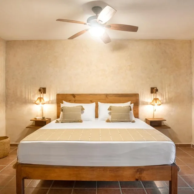 غرفة بسرير كينج بإطلالة على البحر، Hotel Colibri Beach 6/10