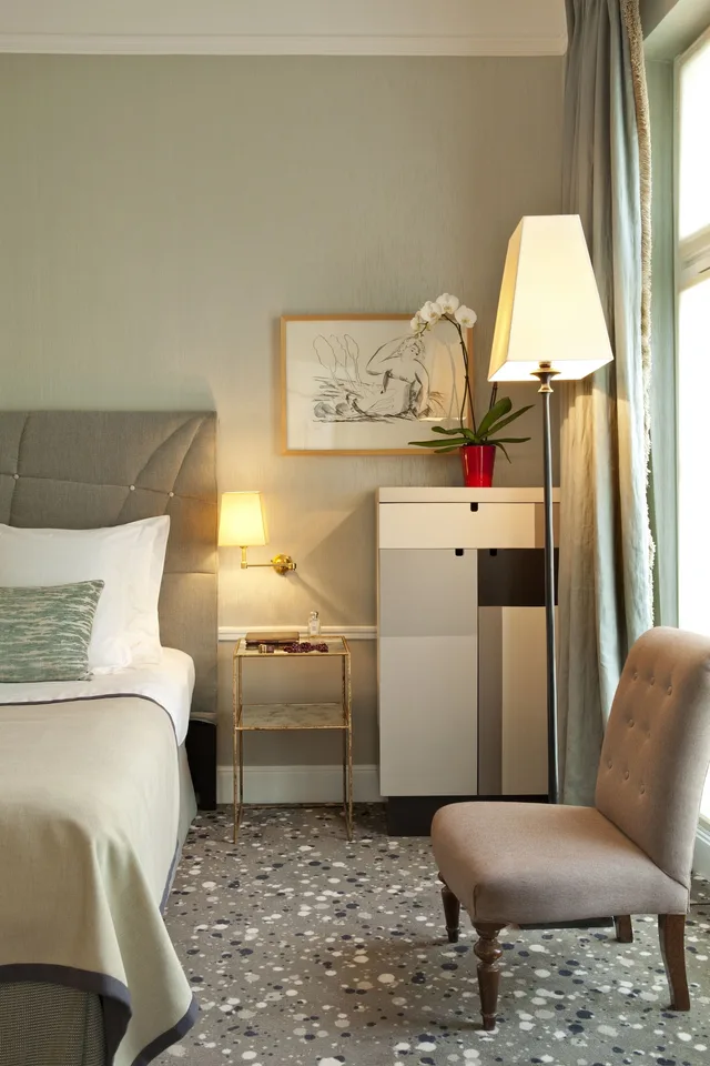 غرفة كلوب بسريرين منفصلين مع أريكة، Hotel Therese 2/5