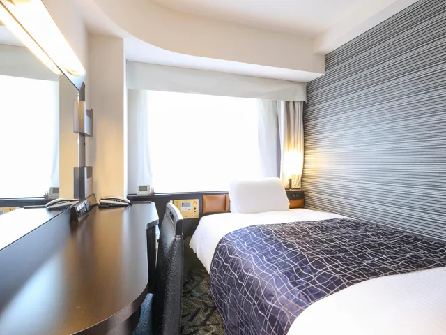 Semi Room, Single, Semi Double Bed, with View, High Floor, Apa Hotel Keiseinarita Ekimae 1/1