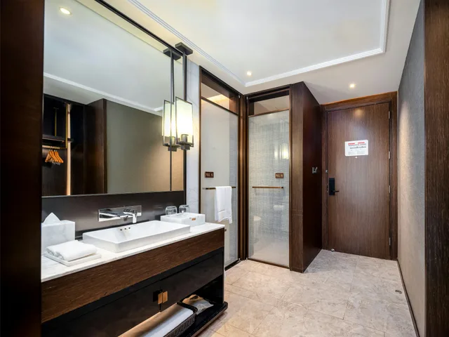 غرفة بسريرين منفصلين، Hilton Garden Inn Beijing Guomao 8/9