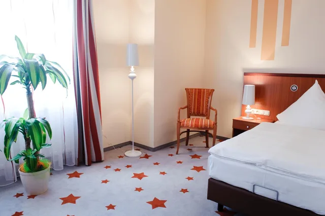 غرفة مفردة، Stadthotel Stern 4/6