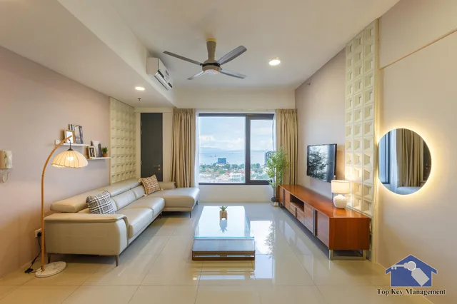 غرفة بإطلالة على البحر بغرفتي نوم، Tropicana 218 Macalister 1/1