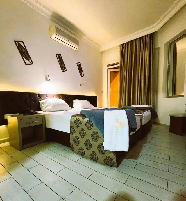 غرفة قياسية بسرير مزدوج أو سريرين منفصلين بشرفة، Cleopatra City Hotel 6/10
