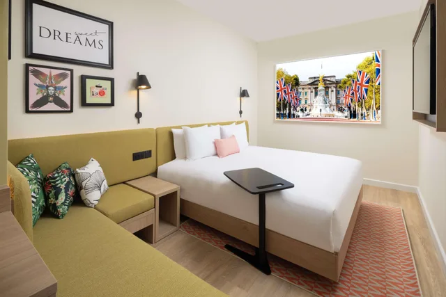 غرفة بسرير مزدوج لذوي الإعاقة، Hampton by Hilton London Old Street 1/1
