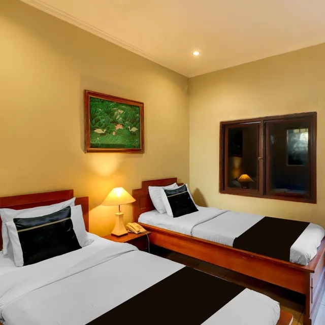 غرفة ديلوكس بسريرين منفصلين، Sus Beach Cottages 1 1/8