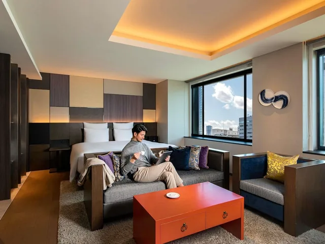 جناح سوبيريور بسرير كينج مع دخول صالة النادي، Pullman Tokyo Tamachi 1/10