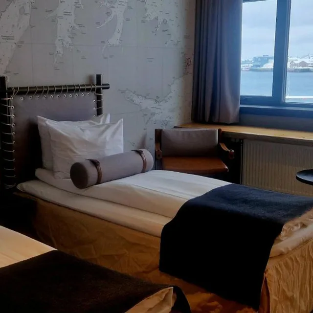 غرفة قياسية بسريرين منفصلين، Vardo Hotel 1/1