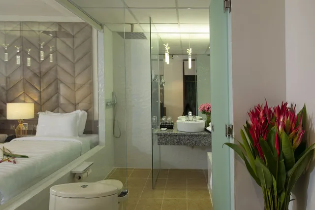 غرفة ديلوكس بسرير كوين، Blue Diamond Luxury Hotel 4/4