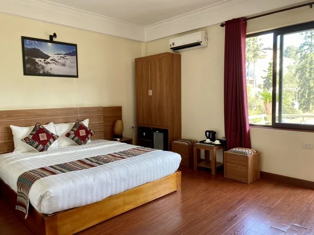 غرفة ديلوكس بسرير كينج، Sapa Garden Hotel 1/3