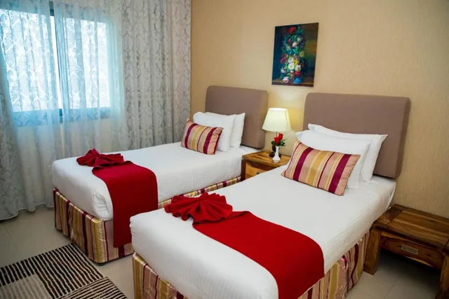 جناح بسرير كينج بغرفتي نوم، Ewan Tower Hotel Apartments 3/10