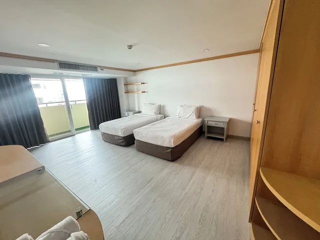 جناح عائلي بسريرين مزدوجين بغرفتي نوم، Chaidee Mansion 4/10