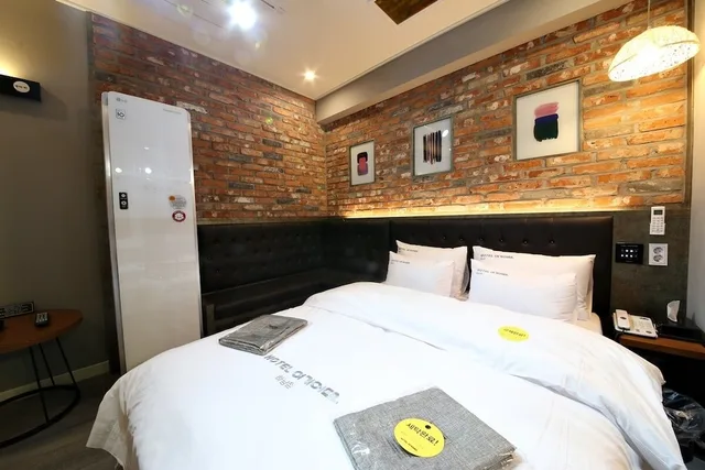 غرفة ديلوكس بسرير كوين، Hotel Yeogiuhtte Gwangju Ha Nam 3/3