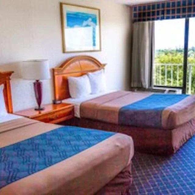 غرفة بسريرين مزدوجين لذوي الإعاقة، North Miami Beach Gardens Inn & Suites 2/2