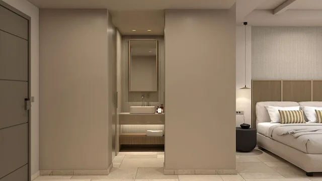 Room, Twin Beds, Inland View, Sofa، Atlantica Callisto 10/10