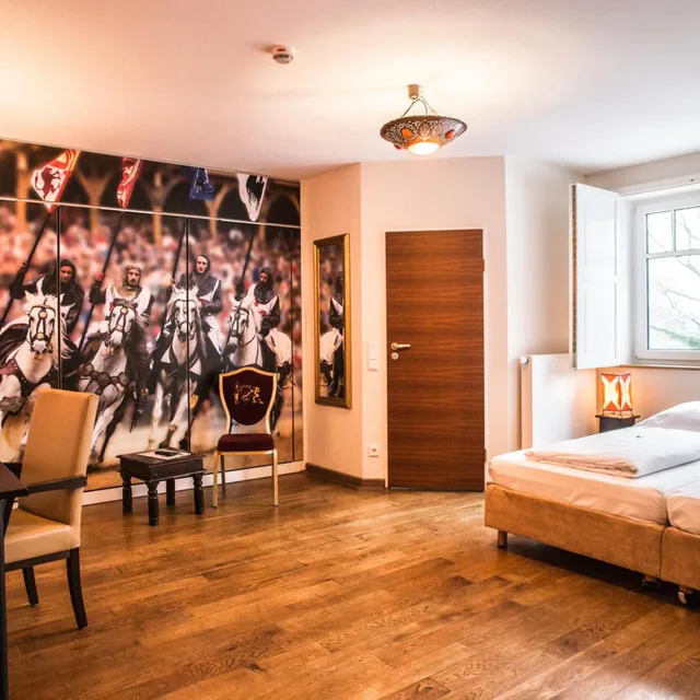 غرفة رباعية، LANDHOTEL HOF BEVERLAND 5/8