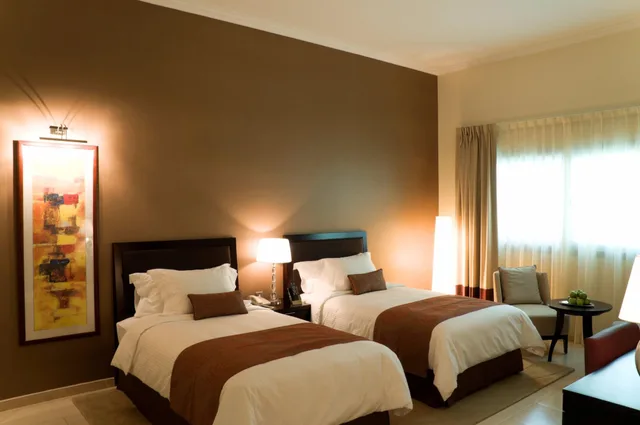 غرفة ديلوكس بسرير كينج لغير المدخنين، Villaggio Hotel and Resort Abu Dhabi 7/10