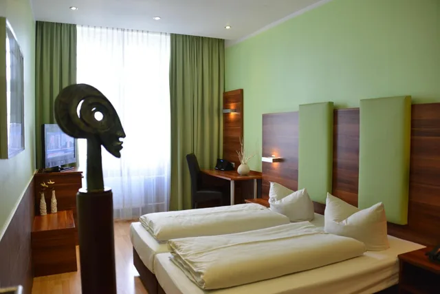 غرفة بسرير مزدوج أو سريرين منفصلين، Arthotel Munich 5/10