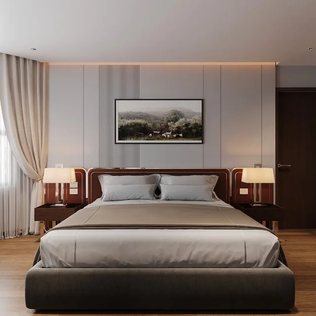 Deluxe, King Bed, City View, San Seize Hanoi Hotel 2/10