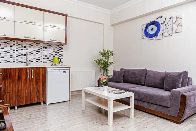 شقة فاخرة بسرير مزدوج بحوض استحمام للمدخنين، Su Residence Apart Hotel 1/1