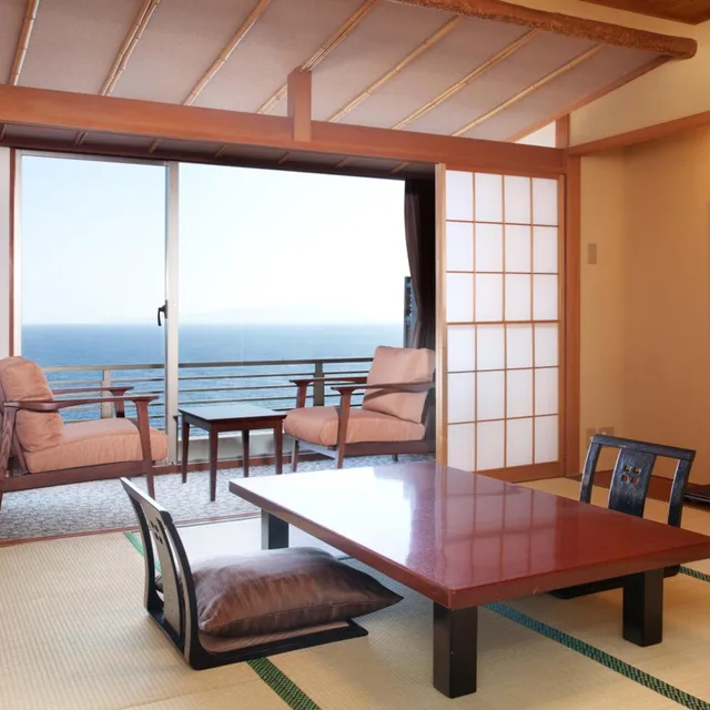 Japanese, French Bed, Sea View، Kissho Caren 1/2