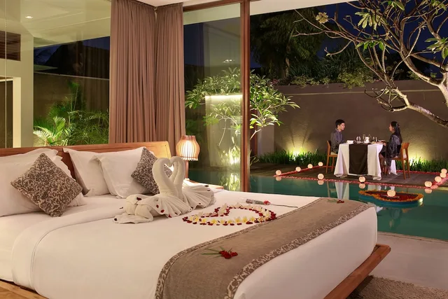 فيلا بسرير كينج بغرفة نوم واحدة بمسبح خاص، Ziva A Boutique Villa 2/2