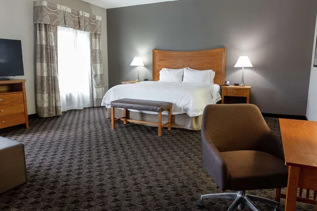 جناح استوديو بسرير كينج مع أريكة، Hampton Inn & Suites Chesapeake-Square Mall 2/4