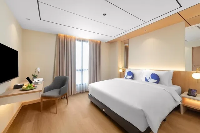 غرفة ديلوكس بسرير كينج، FOX LITE Hotel Majalaya 3/4