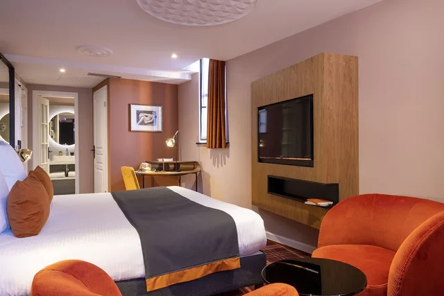 غرفة سوبيريور بسرير مزدوج، Hotel Le Colombier 4/7