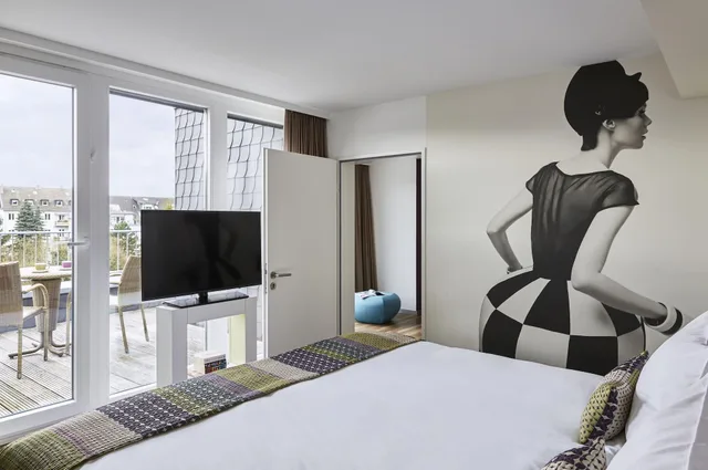 جناح بإطلالة على المدينة بغرفة نوم واحدة، Hotel Indigo Duesseldorf Victoriaplatz 1/7