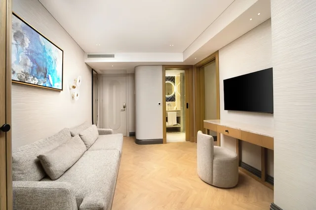 جناح فاخر بسرير مزدوج مع أريكة، Bentley Hotel Old City 7/10
