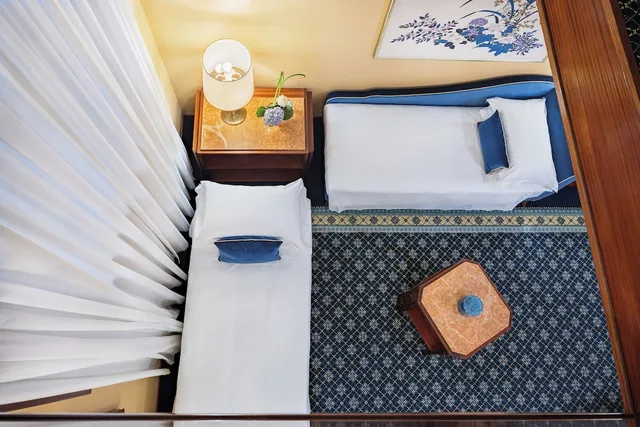 جناح بسرير كينج وسريرين منفصلين، Starhotels Du Parc 5/11