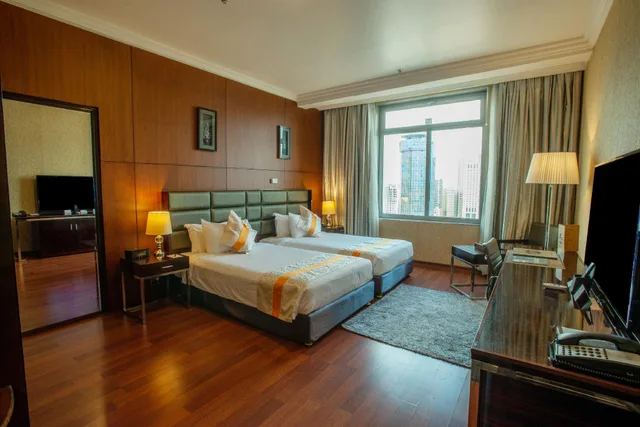 غرفة قياسية بسريرين منفصلين، City Tower Hotel 1/1