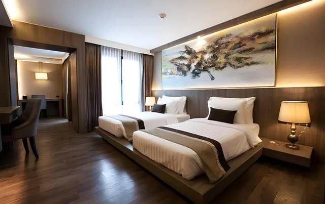 جناح عائلي بسرير كوين وسريرين منفصلين، Arte Hotel 1/1