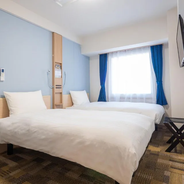 غرفة بسريرين منفصلين للمدخنين، Toyoko Inn Nagasaki Ekimae 4/7