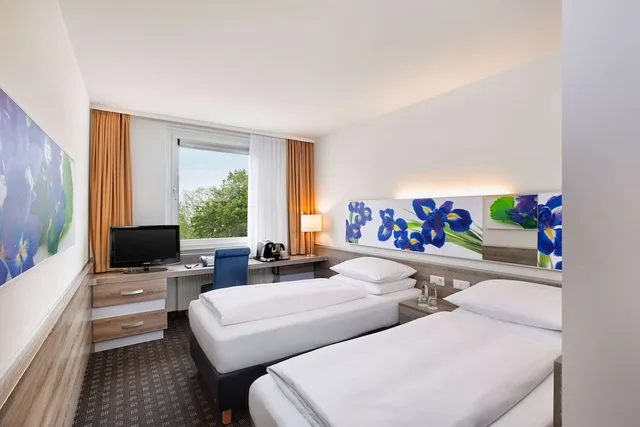 غرفة كومفورت بسريرين منفصلين، Sunday Hotel Frankfurt Airport 5/10