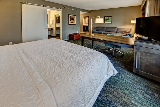 استوديو بسرير كينج مع أريكة لذوي الإعاقة، Hampton Inn And Suites Memphis Germantown 2/10
