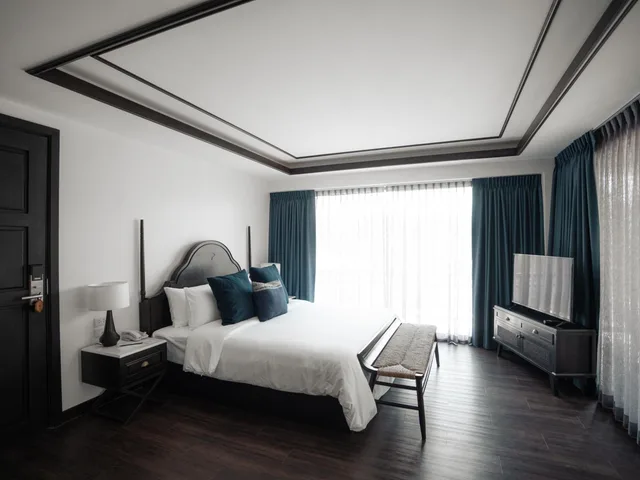 غرفة ديلوكس بسرير مزدوج بحوض استحمام، Burirattana Hotel - Adults Only 2/10